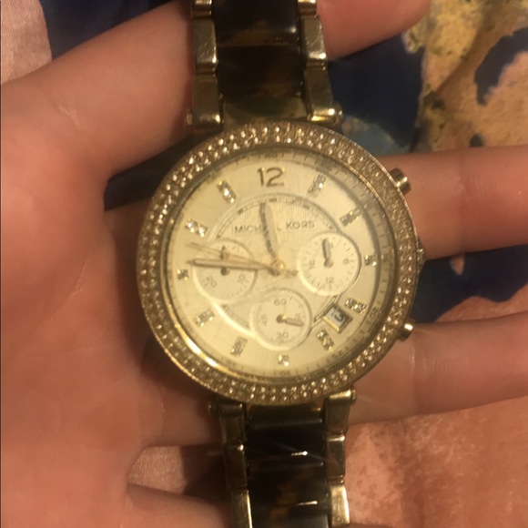 Micheal Kors tortoise watch - Picture 1 of 5
